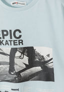 Chłopięce 5-pak koszulek z nadrukiem skate, krótki rękaw, 3-15 lat