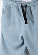 Light blue short sleeve t-shirt set with minoti sweatpants